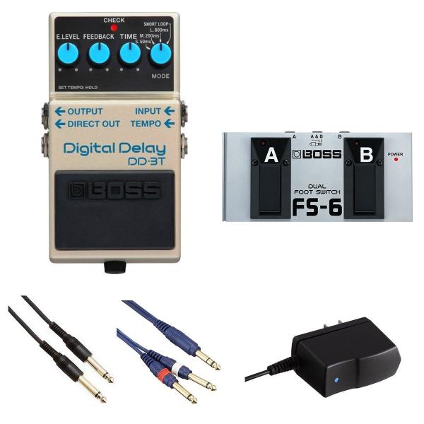 BOSS / DD-3T Digital Delay[自由自在にサウンドメイクセット] FS-6 P...