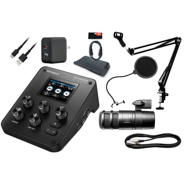 Roland ローランド / GO:MIXER STUDIO (AT2040 配信セット！) オーデ...