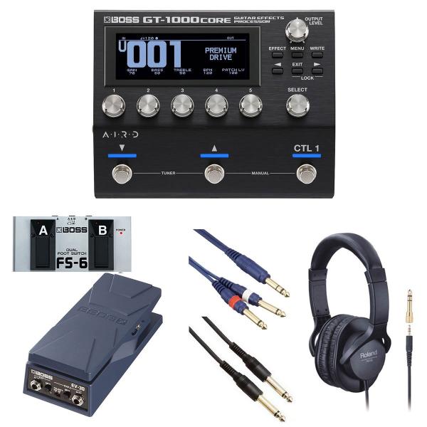 BOSS / GT-1000Core [自由自在にサウンドメイクセット] FS-6 + EV-30(...