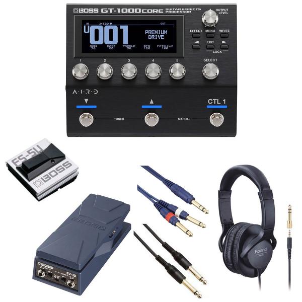 BOSS / GT-1000Core [自由自在にサウンドメイクセット] FS-5U + EV-30...