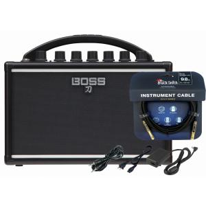 BOSS / KATANA-MINI BLK 純正ACアダプターセット(シールド・AUXケーブル特典付き)