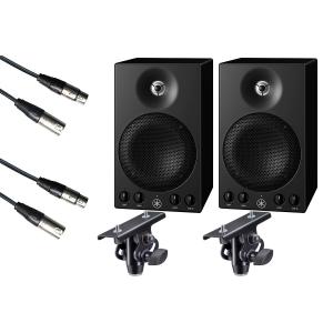 YAMAHA（ヤマハ） MSP3A ペア TRS-XLRケーブル スピーカースタンド