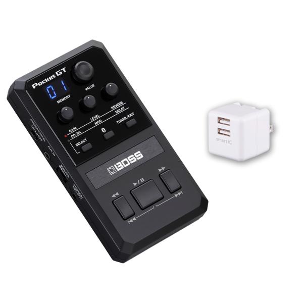 BOSS / Pocket GT -スタートセット -2ポートAC電源アダプター付-