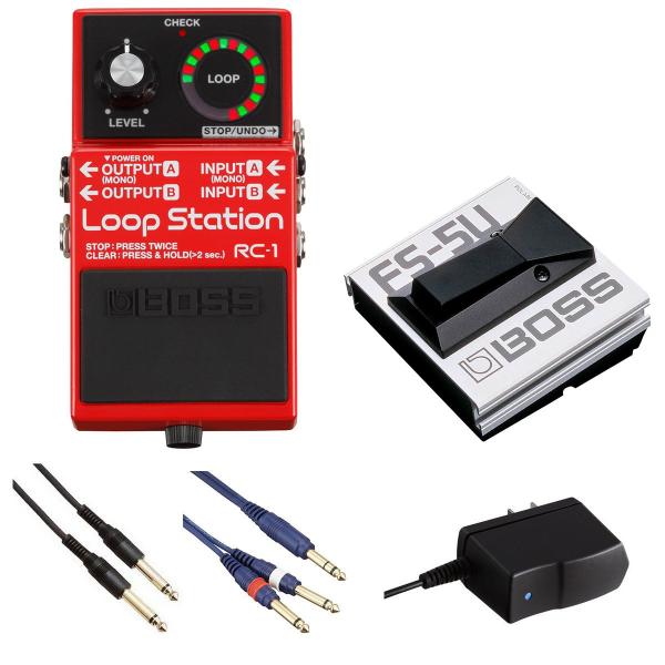 BOSS / RC-1 Loop Station[自由自在にサウンドメイクセット] FS-5U PS...