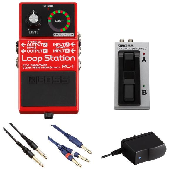 BOSS / RC-1 Loop Station[自由自在にサウンドメイクセット] FS-7 PSA...