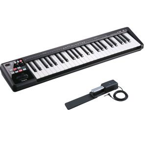 Roland ローランド / A-49 BK ブラック DP-10ペダルセット 49鍵盤MIDIキーボード｜イシバシ楽器