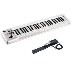 Roland ローランド / A-49 WH ホワイト DP-10ペダルセット 49鍵盤MIDIキーボード｜イシバシ楽器