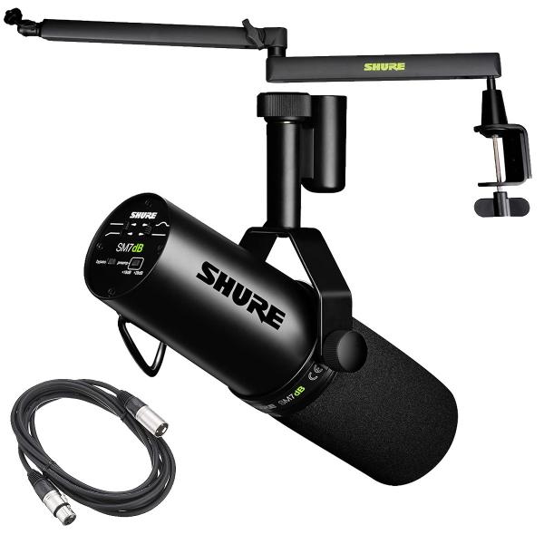 SHURE シュア / SM7dB [SH-BROADCAST2 ＆ 5mマイクケーブル セット] ...