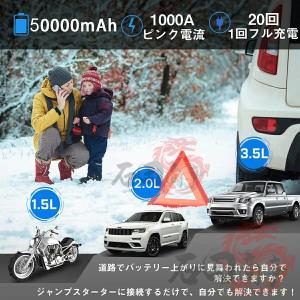 ジャンプスターター 大容量 50000mAh ...の詳細画像5