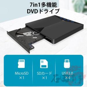 DVDドライブ マルチ 外付け プレーヤー 外...の詳細画像5