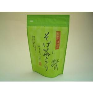 韃靼そば緑茶ティーバッグ「そば茶らり」5g×15ヶ入の詳細画像3