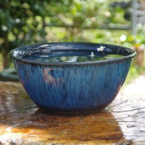 アウトレット・訳あり品》陶器睡蓮鉢【Lサイズ/17号/直径約51cm