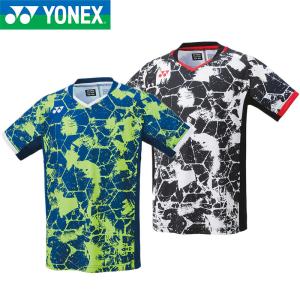 2枚セット　新品YONEX バドミントンシャツ 楽天市場】ヨネックス ゲームシャツ 10442J ジュニア 2022SS