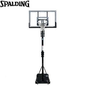 バスケットゴール SPALDING スポルディング 52インチ シルバー TFポータブル (6A1042CN) バスケットゴール スポルディング