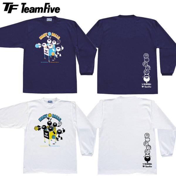 TeamFive チームファイブ ロンシャツ「メニー・ボールズ!」 SSS〜3Lサイズ (AL-09...