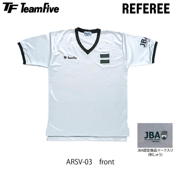【送料無料】TeamFive チームファイブ レフリーシャツ Vネック ユニセックス (ARSV-0...
