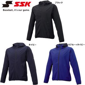 【即納】SSK エスエスケイ 長袖フルZIP ボンディングパーカー メンズ (BWP2001) 長袖 フード付き パーカー｜ishidasp