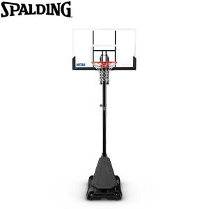 バスケットゴール SPALDING スポルディング 50インチ NCAA エグザクトハイト アクリルポータブル (E6A994) バスケットゴール スポルディング