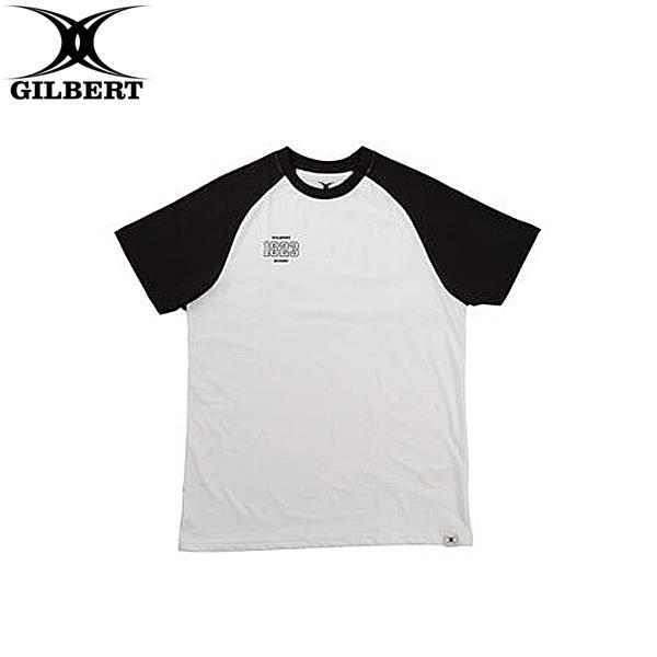 GILBERT ギルバート 1823 Tシャツ ホワイト×ブラック S〜Lサイズ (GB-8405)...