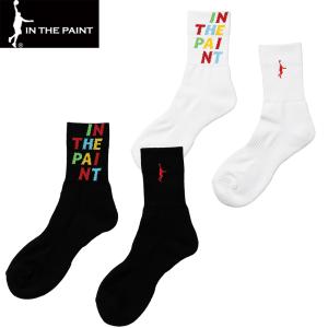 【即日発送/送料込】 IN THE PAINT インザペイント Jacquard SOCKS ジャカードソックス バスケットボール 靴下 ソックス (ITP24368)｜ishidasp