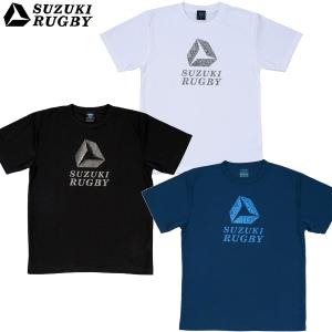 SUZUKI RUGBY スズキ ラグビー Tシャツ 迷彩ロゴ S〜XOサイズ
