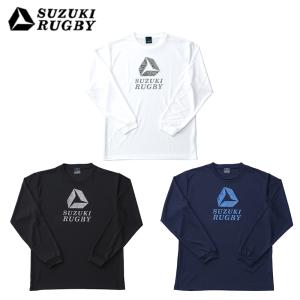 SUZUKI RUGBY スズキ ラグビー ロングスリーブシャツ MANU SF-6991 SF-6992 SF-6993 S M L O XO ホワイト ブラック ネイビー
