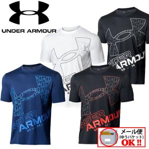 1点まで 2022春夏 アンダーアーマー UNDER ARMOUR メンズ UAテックショートスリーブ Tシャツ ビッグロゴ シーズナル 半袖 1371907 男性 トレーニング