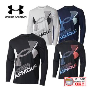 1点まで 2022秋冬 アンダーアーマー UNDER ARMOUR メンズ UAテックビッグロゴ ロングスリーブ Tシャツ 長袖 トレーニングウェア 1375533 ロンT