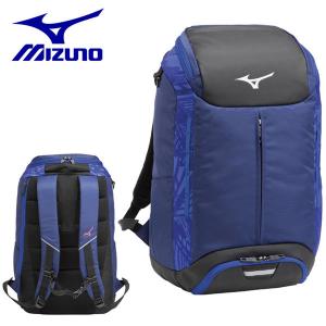 ミズノ MIZUNO 卓球 バックパック ラケットケース シューズ収納可 リュックサック 83JD0540 約35リットル 2021春夏 部活 遠征 合宿 通学 バック スポーツバッグ｜ishidasports