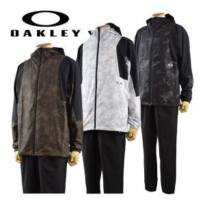 2022秋冬 オークリー OAKLEY メンズ Enhance Wind Mesh Jacket 12.7 / Enhance Wind Mesh Pants 12.7 上下セット ウィンドブレーカー上下 FOA404113 / FOA404206