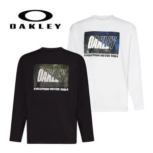 2023春夏 オークリー OAKLEY メンズ Enhance Qd LS Tee Bold Evo 2.0 FOA405178 男性用 長袖 ロンT Tシャツ トレーニング スポーツウェア 長袖シャツ抗菌防臭