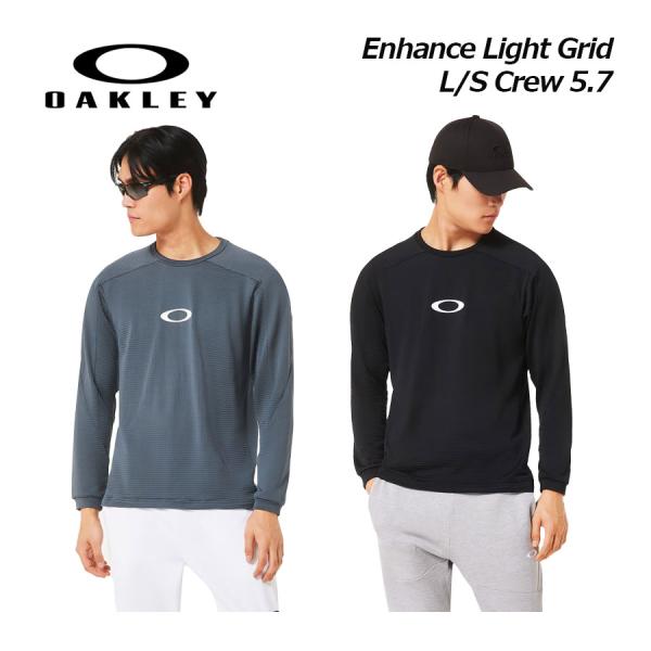 2025秋冬 オークリー OAKLEY メンズ Enhance Light Grid L/S Cre...