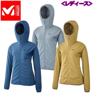 ミレー MILLET レディース ミドラー メッシュ フーディ MIV01949 2023