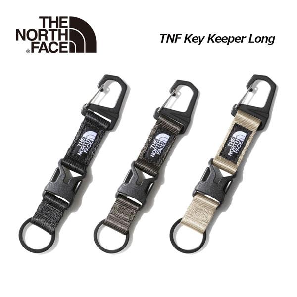 ノースフェイス THE NORTH FACE TNFキー キーパーロング キーホルダー カラビナ付き...