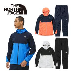 2023春夏新色 ノースフェイス THE NORTH FACE メンズ エニータイムウィンドフーディ/ウィンドロングパンツ NP72285/NB62286 ウインドブレーカー上下セット｜ishidasports