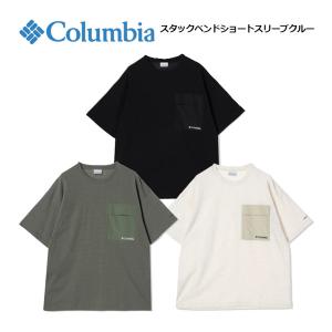 2024春夏 コロンビア Columbia メンズ スタックベンドショートスリーブクルー PM0761 半袖シャツ 男性用 Tシャツ トップス アウトドア キャンプ 旅行｜ishidasports