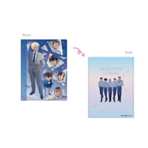 山野紙業 名探偵コナン クリアファイル A4サイズ 6ポケット ブルー 9696-038
