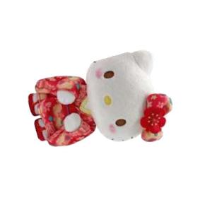 sanrio ハローキティ ちりめん日本人形M ピンク : サンリオオンライン