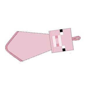 マインクラフト ループタオル ブタ