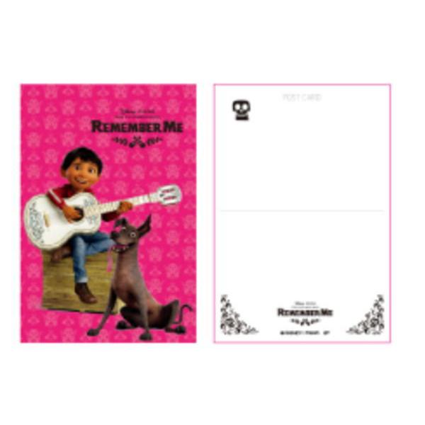 スモDS3438  【送料無料】【ディズニーキャラクター】ポストカード【ピンク】【リメンバー・ミー】...