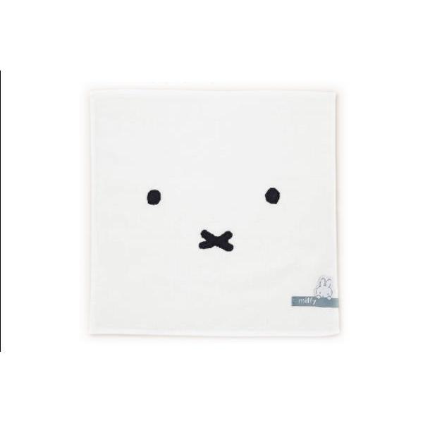マリDBZ-010 【miffy】【ミッフィー】ミニタオル【ホワイト】【白】【おかお】【ウサギ】 【...