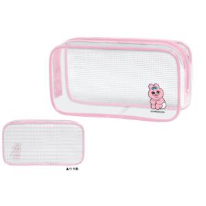 カミ210435 クリアBOXペンポーチ【ケ…