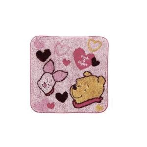 マル  【送料無料】 【ディズニーキャラクター】ミニタオル【プーさん】【刺繍】【ハンカチ】【ディズニー】【Disney】【タオル】【アニメ】