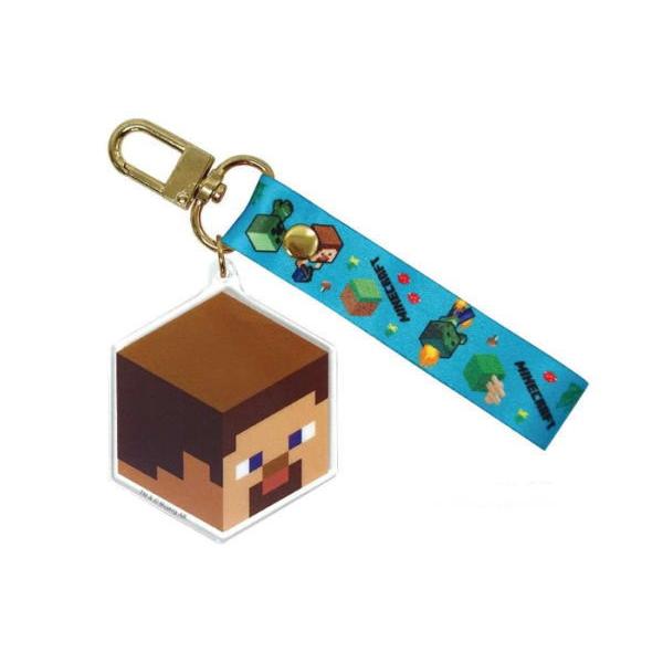 ケイMCT-AK-ST 【Minecraft】【マインクラフト】アクリルキーチェーン【スティーブ】【...
