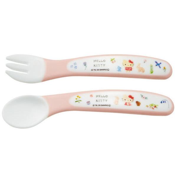スケ499654　【送料無料】【サンリオキャラクターズ】ベビースプーンフォークセット【KT fore...