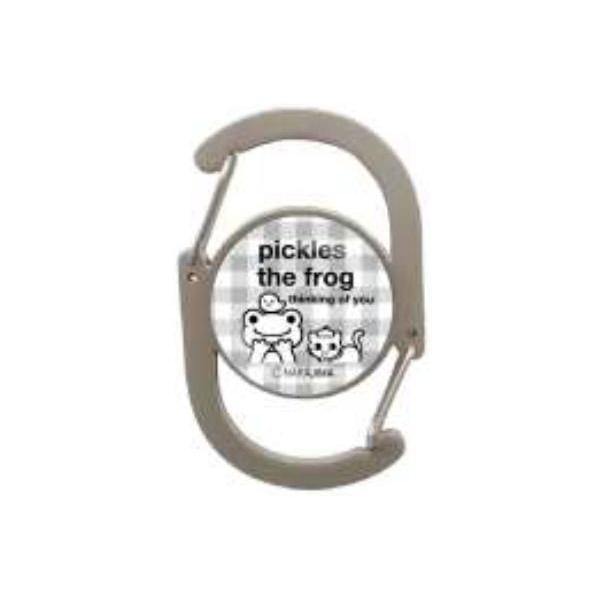 ナカ184047-23　【かえるのピクルス】【pickles the frog】Wカラビナキーホルダ...