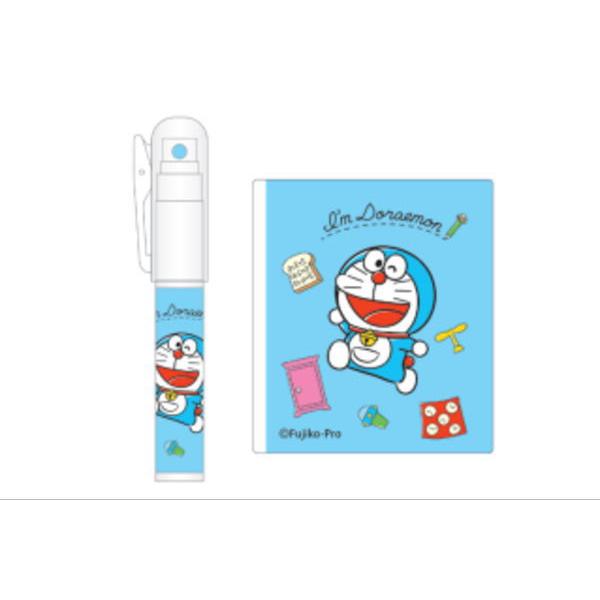 トシID-JS001　【送料無料】【日本製】【ドラえもん】アルコール除菌スプレー【アイムドラえもんブ...