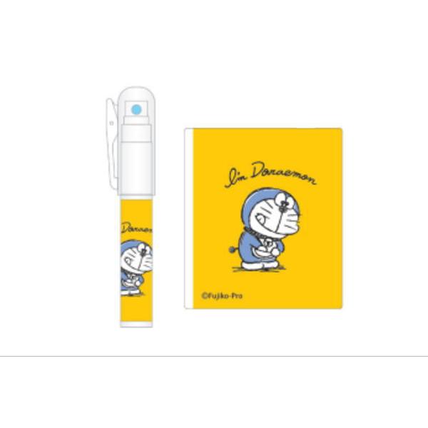 トシID-JS002　【日本製】【ドラえもん】アルコール除菌スプレー【アイムドラえもんイエロー】【黄...