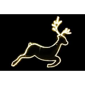 トナカイ イルミネーション ダッシュトナカイ ゴールド モチーフ