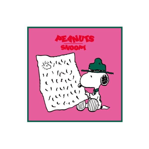 スモSN1654N　【送料無料】【スヌーピー】【SNOOPY】バンダナ【ピンク】【ピーナッツ】【ウッ...